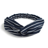 Korean Style Summer Lovely Hairband Women Hair Accessories Turban Twist Cross Headwrap Girl Floral Elastic Knotted Headwear