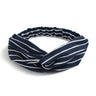Korean Style Summer Lovely Hairband Women Hair Accessories Turban Twist Cross Headwrap Girl Floral Elastic Knotted Headwear