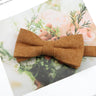 Mens Super Soft Downy Suede Parent-Child Bowtie Set Macarons Solid Color Classic Design Cute Butterfly Red Green Blue Pink Tie