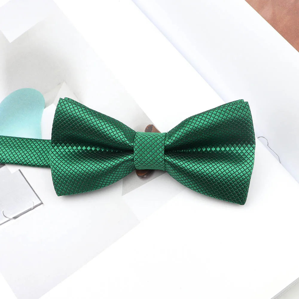 Solid Colorful Parent-Child Bowtie Set Classic Cute Family Butterfly Party Dinner Wedding Design Cute bow tie Accessory NO.1-15