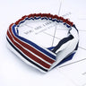 2020 Fashion Bohemian Headband Print Hairbands For Women Girls Vintage Cross Knot Turban Bandanas Headwear Hair Accessories