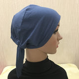 Full Cover Inner Muslim Cotton Hijab Cap Islamic Head Wear Hat Underscarf Bone Bonnet Turkish Scarves Muslim Headcover