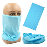 Outdoor Magic Bandana Solid Neon Color Cycling Hiking Scarves Headband Polyester Fashion Neck Cover Fishing Windproof Face Mask