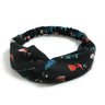 Korean Style Summer Lovely Hairband Women Hair Accessories Turban Twist Cross Headwrap Girl Floral Elastic Knotted Headwear