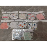 5 pairs/lot Newborn Baby Mittens Cotton Cartoon Soft Boys Girls Resuable Gloves 0-3M Baby Girl Boy Head Mittens