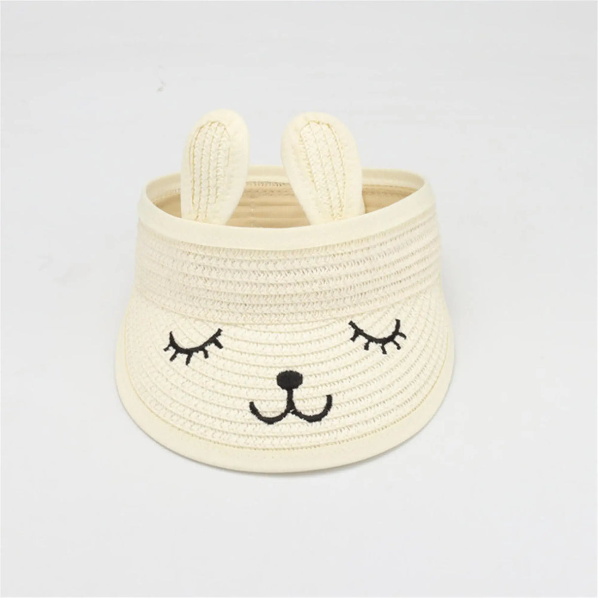 Cartoon Floppy Sun Hat for Kids Summer Beach Cap Sunshade Visor Top Unisex Baby Girl Boy Children's Sun Protection Accessory