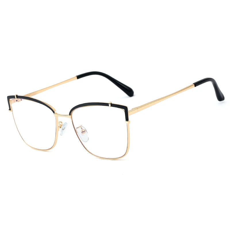 Blue Light Blocking Glasses Frame New Eyewear Prescription Female Eyeglasses Optical Women Spectacles UV400 Anti-Reflective