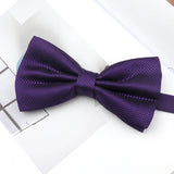 Solid Colorful Parent-Child Bowtie Set Classic Cute Family Butterfly Party Dinner Wedding Design Cute bow tie Accessory NO.1-15