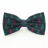 JEMYGINS Christmas Bow Ties for Mens Shirt  Snowflake Christmas Tree Pattern Men Silk Bow Tie  Christmas Party Gift