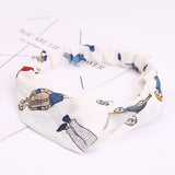 2020 Fashion Bohemian Headband Print Hairbands For Women Girls Vintage Cross Knot Turban Bandanas Headwear Hair Accessories