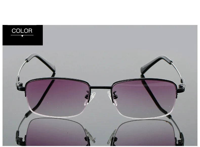 New Finished Myopia Sun Glasses Fashion Gray Lens Metal Legs With Degrees Sunglasses -1 -1.5 -2.0 -2.5 -3.0 -3.5 -4.0
