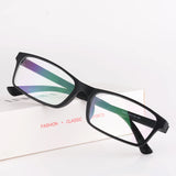 Men's And Women's Finished Myopia Glasses TR90 Frames And Aspherical Anti Blue Ray Photochromic Lenses SPH 0~-6.00 CYL 0~-2.00