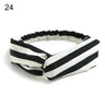 New Fashion Women Girls Bohemian Hair Bands Print Headbands Vintage Cross Turban Bandage Bandanas HairBands Hair Accessories