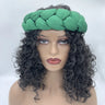 Latest Exaggerated Satin Twist Braids Headband Handmade African Headtie Nigerian Wedding Gele Women Turbans Ladies Head Wraps