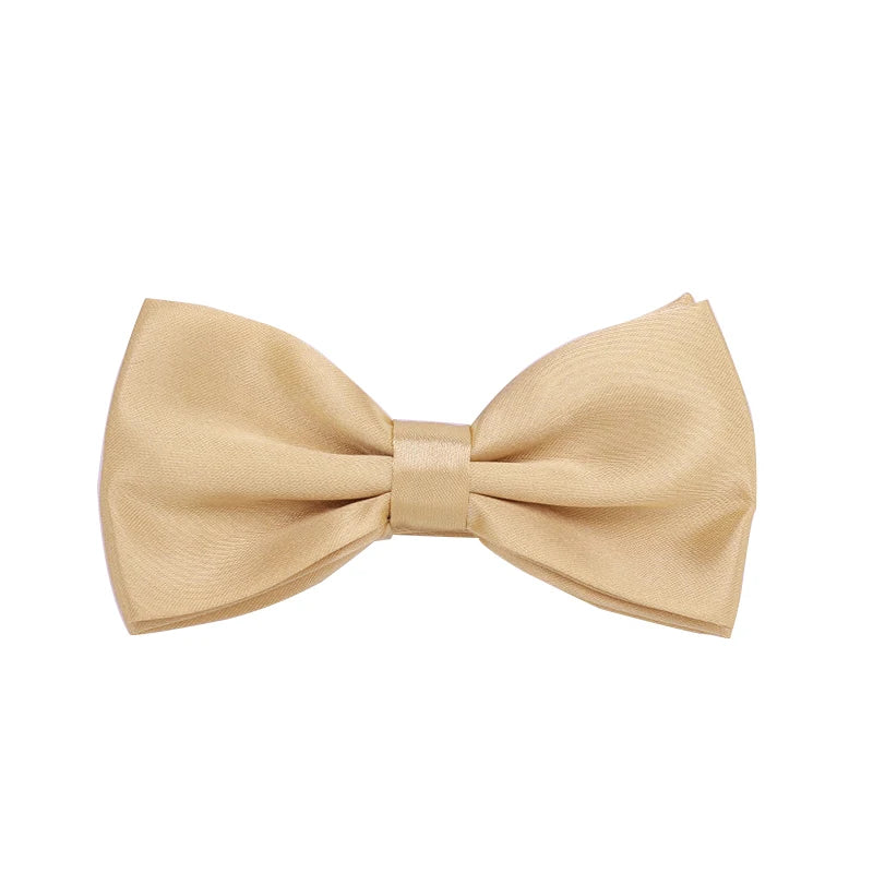 HUISUI 2024 New 43 Color Suit Bow Tie Wedding Gift Solid Party Classic Butterfly Cravat Wholesale Polyester Material Bowtie