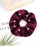Velvet Scrunchie Women Girls Elastic Hair Rubber Bands Accessories Gum For Women Tie Hair Ring Rope Ponytail Holder Headdress