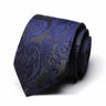 Brand Ties for Men Floral Cotton  Wedding Black Tie 7cm Gravatas Corbatas Fashion Casual Printed Tie Necktie Cravate