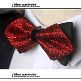mens bow arrow red pointed black and gold fashion butterfly party wedding bow ties for men's girls boys bowtie kids be usable