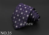 Classic Silk Men Tie Plaid Stripe Floral Ties Formal Wear Business Suit Jacquard Necktie Wedding Party Gift Daily Accessories