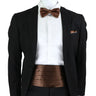 New Fashion Mens Cummerbund Bow Tie Brooch Set Black Red Blue   Waist Seal For Formal Tuxedo Business Suit Dinner Accessories