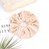 Velvet Scrunchie Women Girls Elastic Hair Rubber Bands Accessories Gum For Women Tie Hair Ring Rope Ponytail Holder Headdress