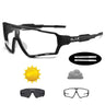 ELAX Brand New Style Photochromic Sunglasses Sports Men Women Mtb Bike Bicycle Eyewear Cycling Glasses