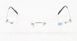 Frameless Nearsighted Glasses Finished Women Men Metal Leg Rimless Square Diopter Eyeglasses  -1.0 -1.5 -2.0 -2.5 -3.0 -3.5 -4.0