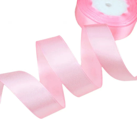 Pink Satin Ribbon Wholesale Gift Wrapping Christmas ribbons