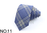 New Soft TR Fabric Polyester Ties For Men Skinny Plaid Business Tie Wedding Dress Butterfly Designer Daily Neckwear Accessories