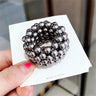 Pearls Beads Hair Ties Elastic Hair Bands For women Hair Rope Scrunchies Ponytail Holders Rubber Hair Accessories