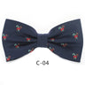JEMYGINS Christmas Bow Ties for Mens Shirt  Snowflake Christmas Tree Pattern Men Silk Bow Tie  Christmas Party Gift