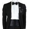 New Fashion Mens Cummerbund Bow Tie Brooch Set Black Red Blue   Waist Seal For Formal Tuxedo Business Suit Dinner Accessories