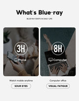 2022 Trending Blue Light Blocking Men's Retro Glasses TR90 Anti Radiation Eyeglasses Women Round Transparent Fashion Eyewear