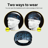 Sport Headbands Sweatband Elastic Yoga Running Hair Band Sweat Bandage Workout Tennis Fitness Jog Basketball Headscarf Men Women