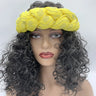 Bronzing Fabric Women's Headbands Elastic Braids Hair Bands Female Turban Cap Party Headwear Accessories Fashion Bandage Bandana