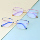 Blue Light Blocking Glasses Frame New Eyewear Prescription Female Eyeglasses Optical Women Spectacles UV400 Anti-Reflective