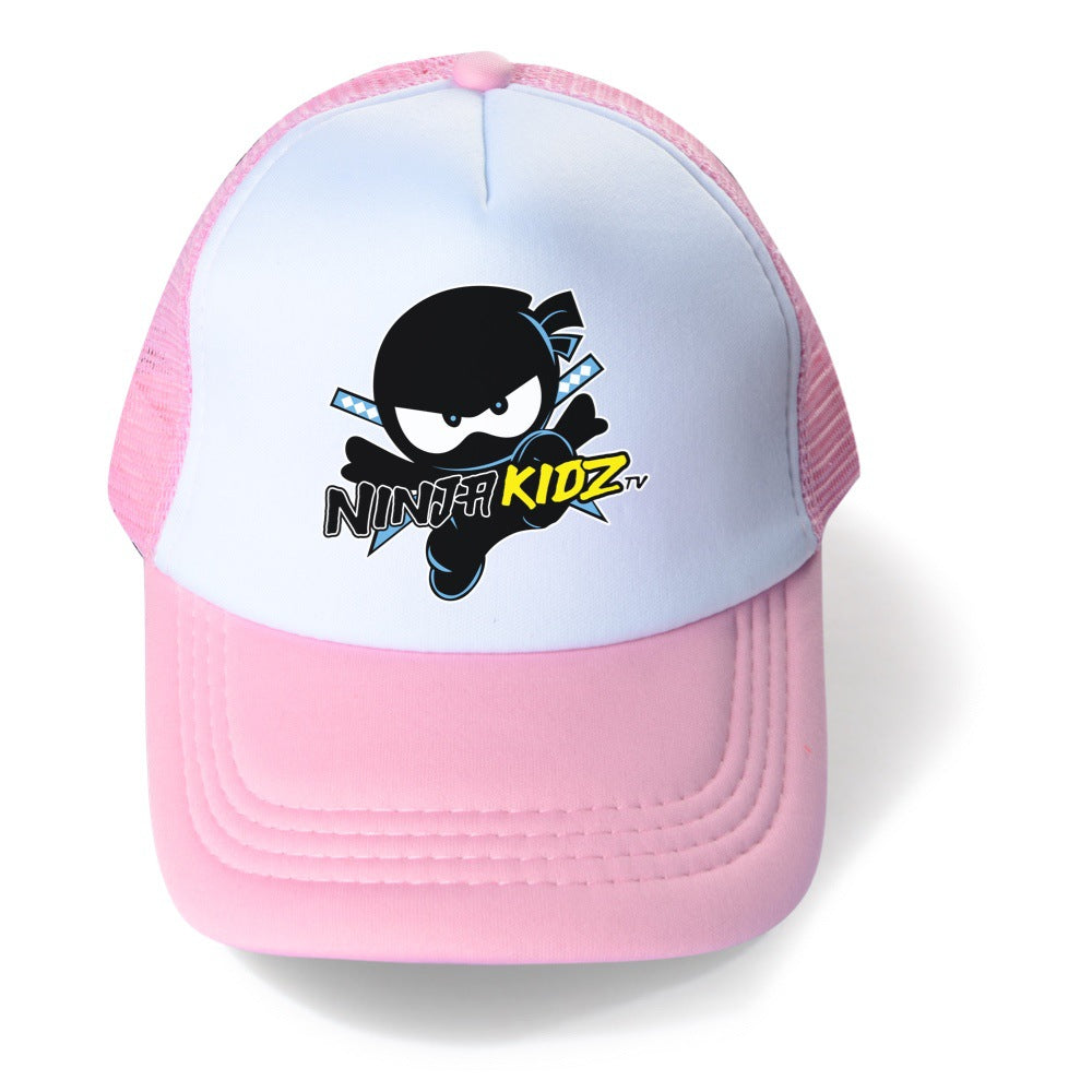 2024 New Cute NINJA KIDZ Baby Hat Kids Boy Adjustable Baseball Caps Boys Girls Hats Children Snapback Hip-Hop Sun Hat