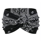 Twisted Wide Headbands for Women Extra Large Turban Workout Headband Fashion Yoga Hair Bands Boho Twisted Thick Hair Accessories