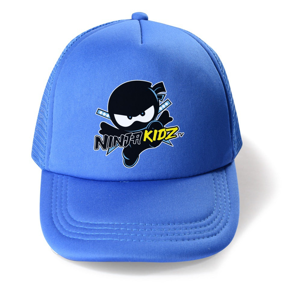 2024 New Cute NINJA KIDZ Baby Hat Kids Boy Adjustable Baseball Caps Boys Girls Hats Children Snapback Hip-Hop Sun Hat