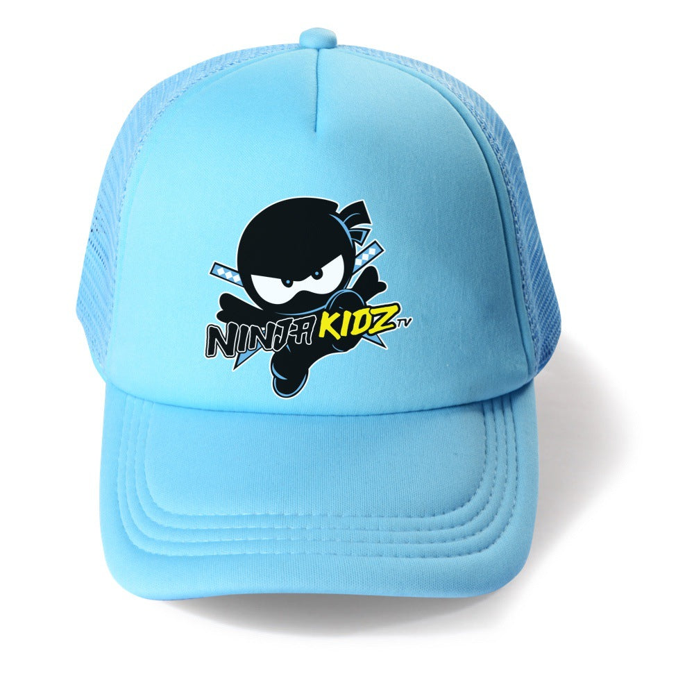 2024 New Cute NINJA KIDZ Baby Hat Kids Boy Adjustable Baseball Caps Boys Girls Hats Children Snapback Hip-Hop Sun Hat