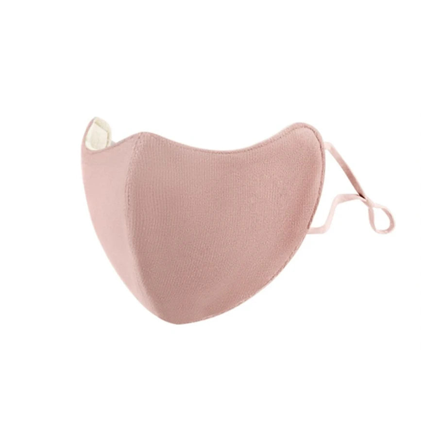 Fashion Warm Face Mask for Women High Quality Washable Reusable Anti Dust Windproof Mouth-muffle Winter Warm Breathable Mask