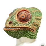 New Arrival Funny Chameleon Full Face Reptile Cosplay Headgear Latex Animal Mask Purim Halloween Carnival Party Props MN5