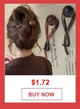 Retro S Shape Ponytail Twist Hair Clips New Fashion Multi-colour Twisted Hollow Out Shark Clips Headdress Hair Accessories Gift