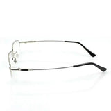 Titanium Metal Alloy flexible Half-rim optical eye glasses frames spectacle frame points prescription eyeglasses oculos de grau