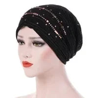 Women Men Sleeping Hat Baggy Beanie Satin Lined Night Unisex Sleep Cap Hair Care Bonnet Hair Loss Nightcap Pullover Hat Headwear