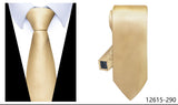 100% Silk Brand Purple Tie Men Necktie High Quality Mix Colors Silk 7.5 cm Gravatas Accessories Wedding April Fool's Day