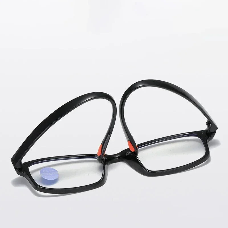 Luxury Blue Light Blocking Reading Glasses Women Men Cutting Frame Presbyopia Eyeglasses HD Lens Farsighted Prescription Eyewear