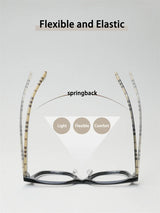 2025 New Fashion Blue Light Blocking Glasses For Man and Women's Glasses Big Square Size High Quality Retro Glasses Frame