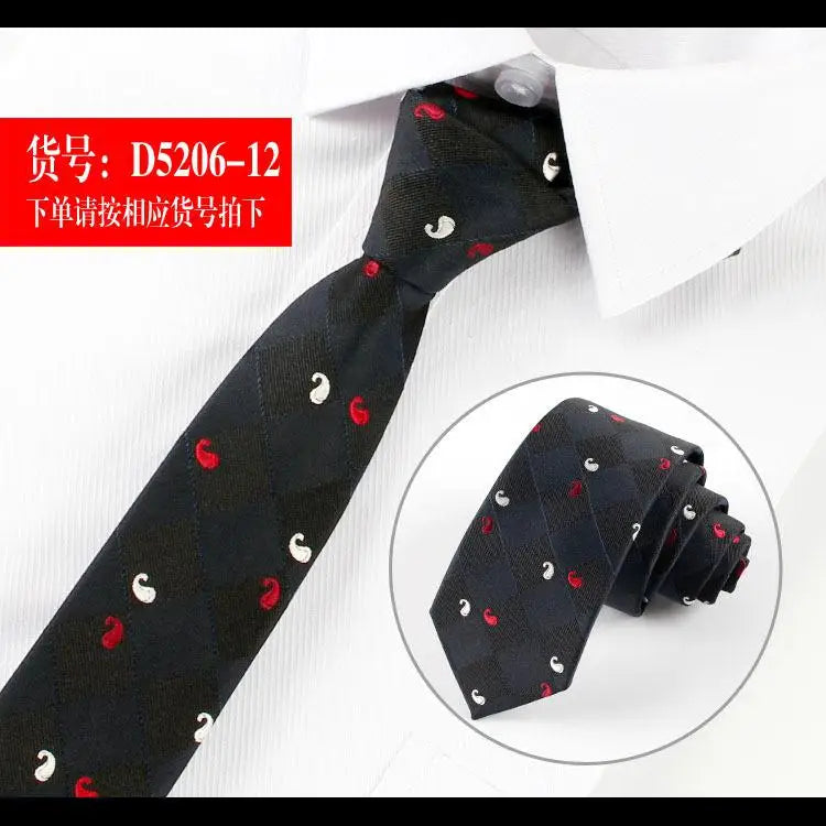 Men ties necktie Men's vestidos business wedding tie Male Dress legame gift gravata England Stripes JACQUARD WOVEN 6cm