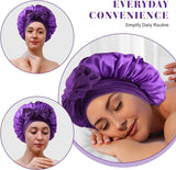 Europe and the United States selling style color cloth streamer round hat bow imitation silk women's nightcap beauty hair care h
